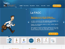 Tablet Screenshot of fagc.be